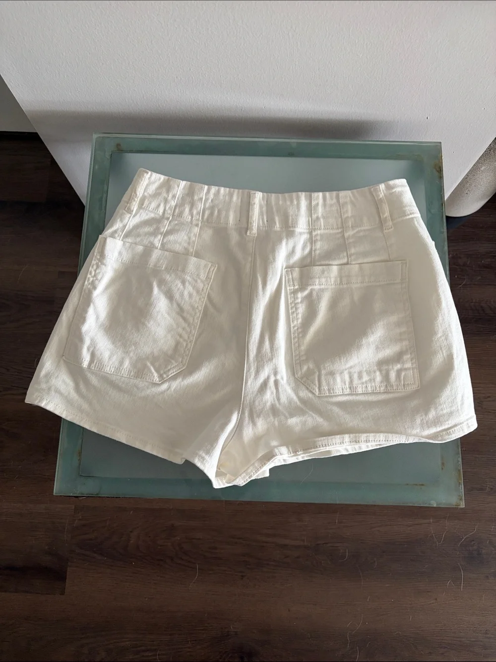 Maeve by Anthropologie Collette white Jean shorts sz 30 - Picture 4 of 5